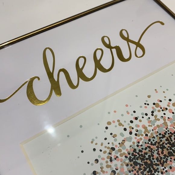 ✨3/$25 Cheers picture frame - Picture 3 of 5